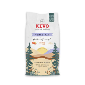 Glutenvrij Verse Kip pup Kivo Trimsalon Onyx
