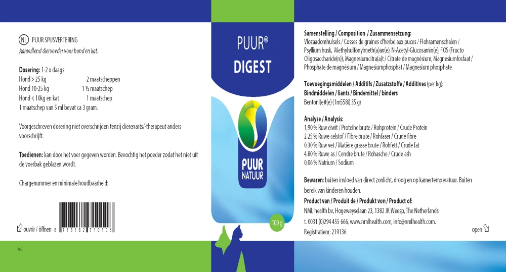 PUUR Digest 100 g - Afbeelding 2